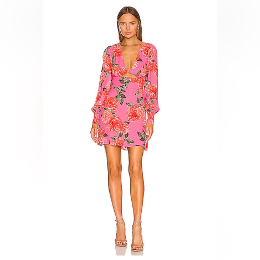 AFRM CASTIEL MINI DRESS IN PINK
BOUQUET